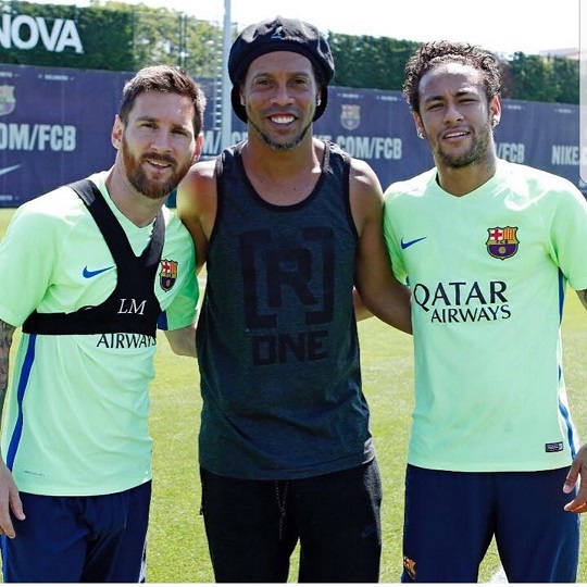 To fremragende brasilianske spillere endret stilen til Lionel Messi